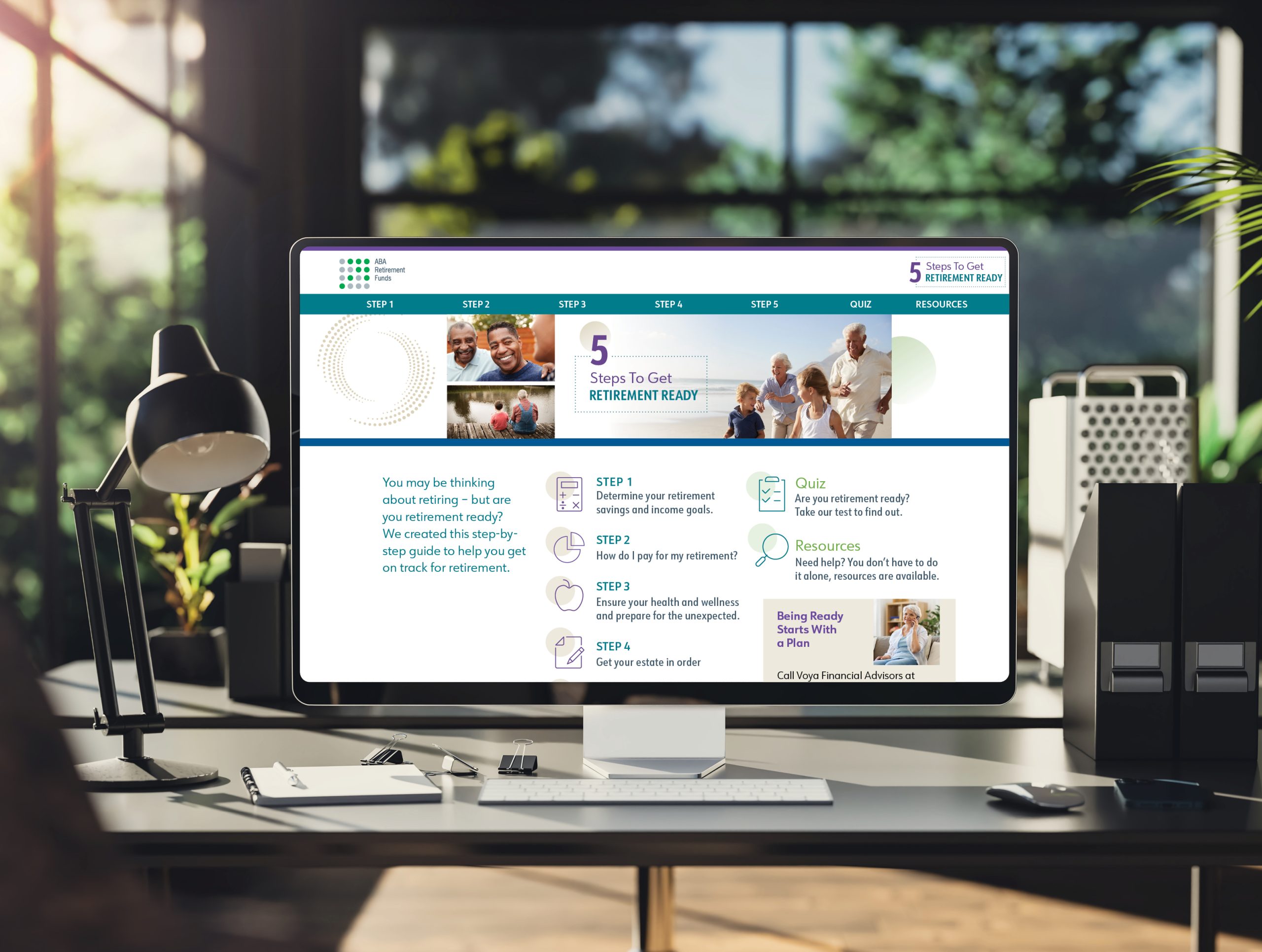 ABA – 5 Steps to Get Retirement Ready