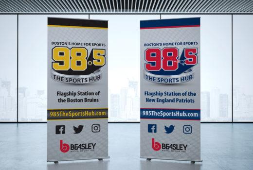 98.5 The Sports Hub Banners