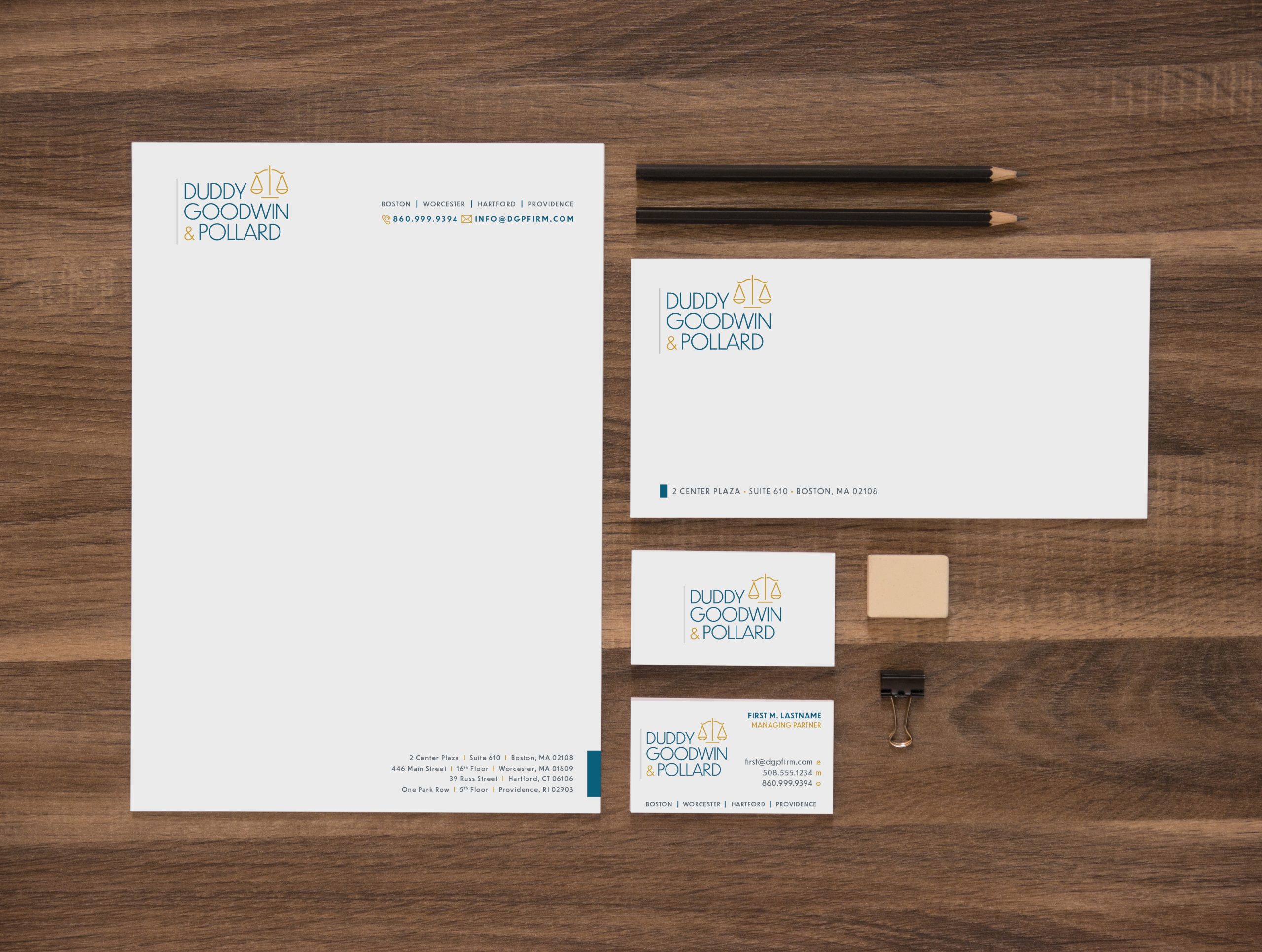 Duddy Goodwin Pollard Stationery
