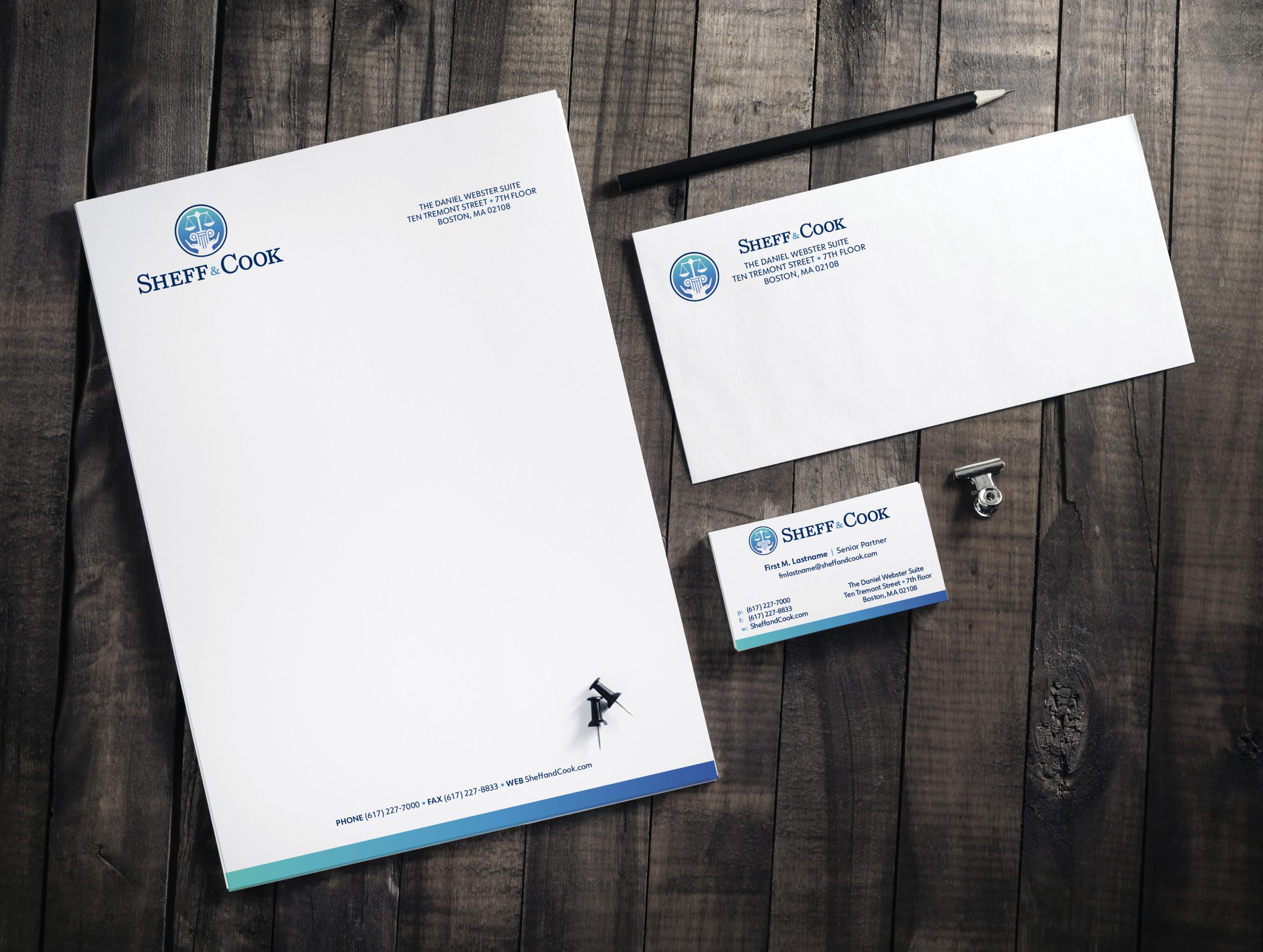 Sheff and Cook Stationery