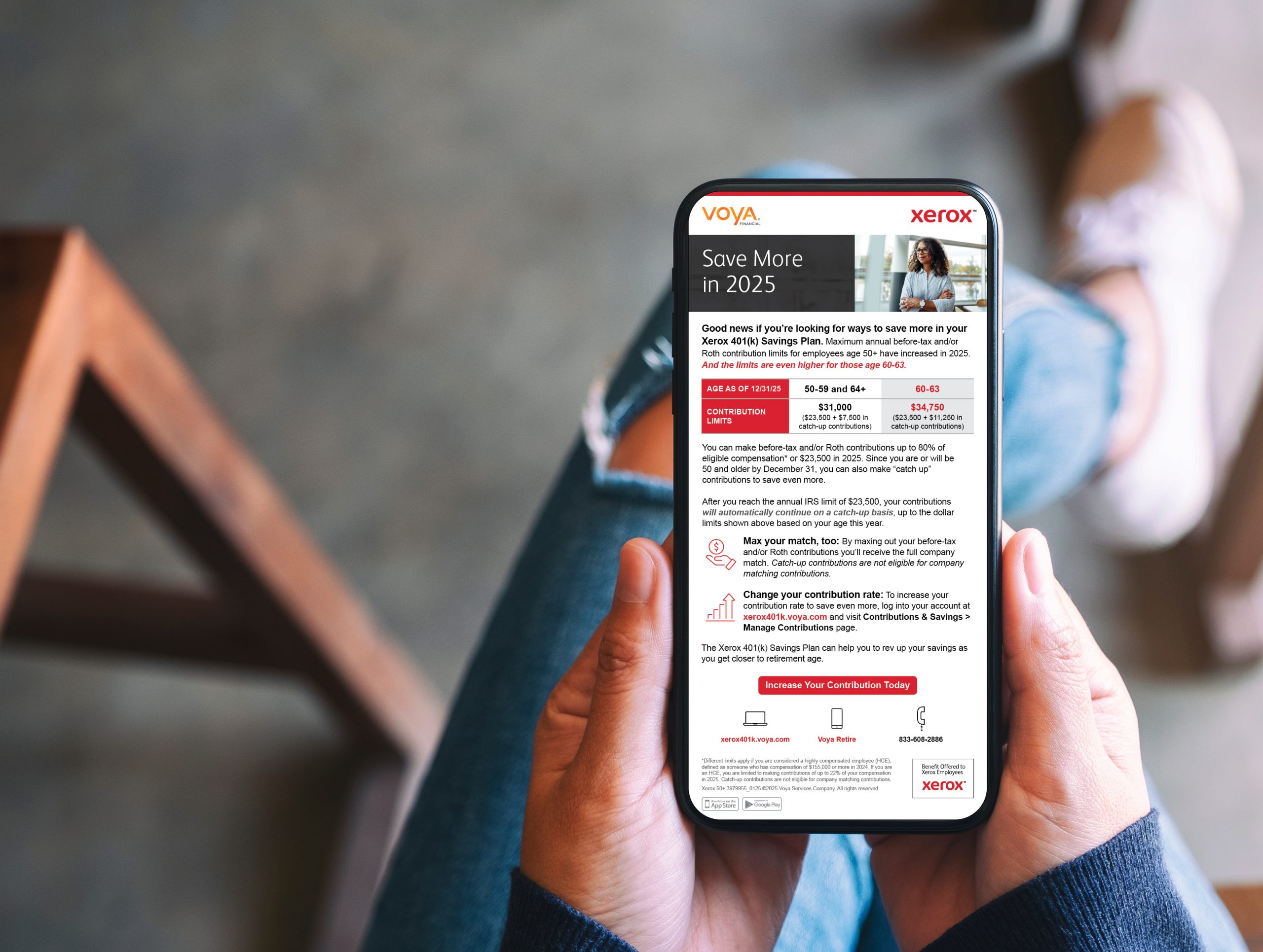 Xerox/Voya Save More Eblast
