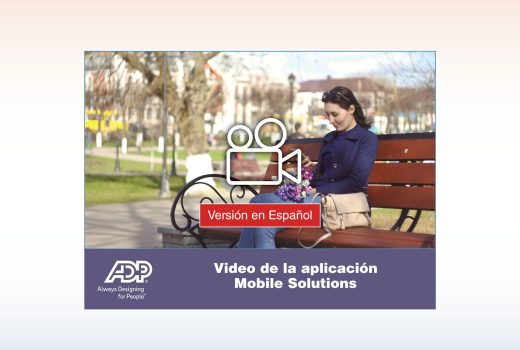 ADP Mobile App Video – Spanish